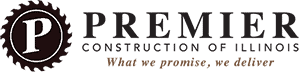 Logo for Premier Construction of Illinois